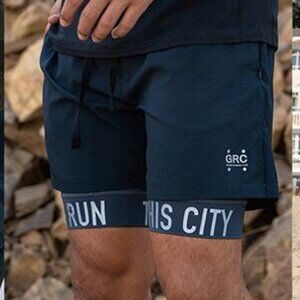 NWT! Grand Running Club - Kinetic 2 Running Shorts 11903 | Medium | Charcoal